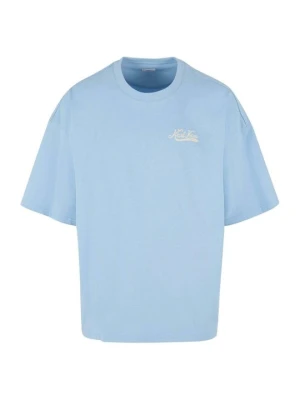 T-shirt basic Karl Kani jasnoniebieski