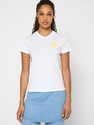 T-shirt basic KARL LAGERFELD biały