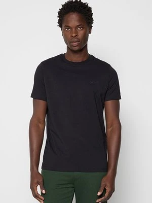 T-shirt basic KARL LAGERFELD niebieski