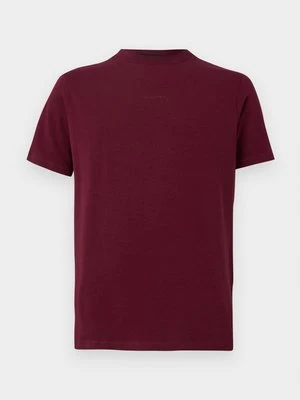 T-shirt basic KARL LAGERFELD czerwony