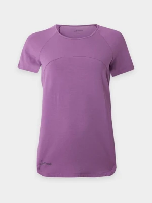 T-shirt basic La Munt fioletowy