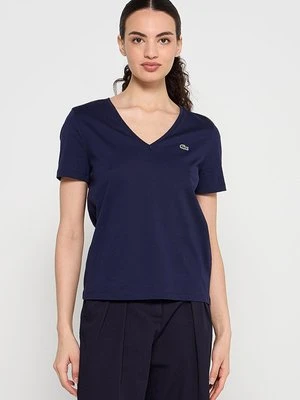 Zdjęcie produktu T-shirt basic Lacoste niebieski
