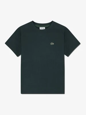 T-shirt basic Lacoste ciemnozielony