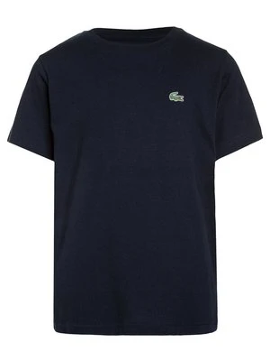 T-shirt basic Lacoste niebieski