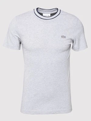 T-shirt basic Lacoste szary