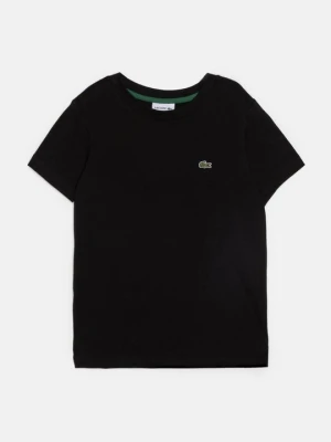 T-shirt basic Lacoste czarny