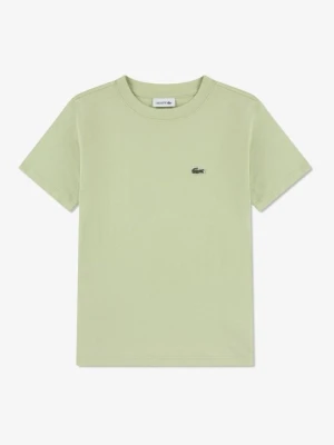 T-shirt basic Lacoste jasnozielony