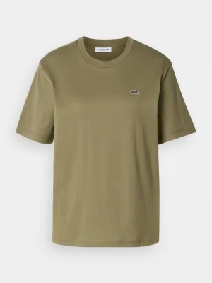 T-shirt basic Lacoste oliwkowy