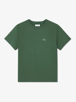 T-shirt basic Lacoste zielony