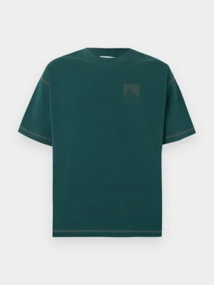 T-shirt basic Last Resort AB ciemnozielony