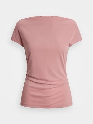Zdjęcie produktu T-shirt basic Lauren Ralph Lauren jasnoróżowy