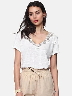 T-shirt basic Le Jardin Du Lin