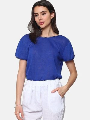 T-shirt basic Le Jardin Du Lin