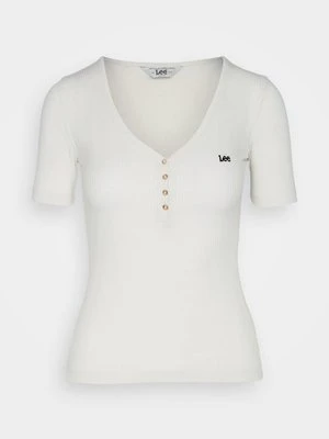 T-shirt basic Lee mleczny