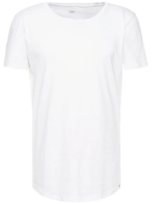 T-shirt basic Lee biały