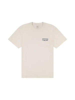 T-shirt basic Lee biały