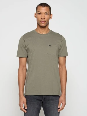 T-shirt basic Lee zielony