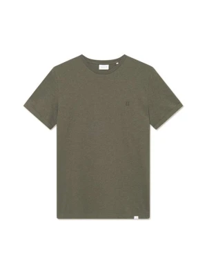 T-shirt basic Les Deux ciemnozielony