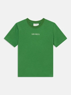 T-shirt basic Les Deux czarny