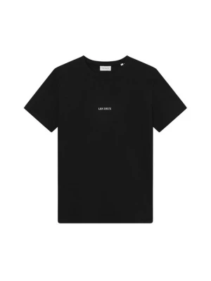 T-shirt basic Les Deux czarny