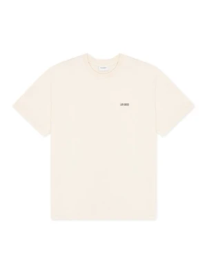 T-shirt basic Les Deux mleczny