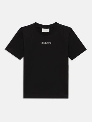 T-shirt basic Les Deux zielony