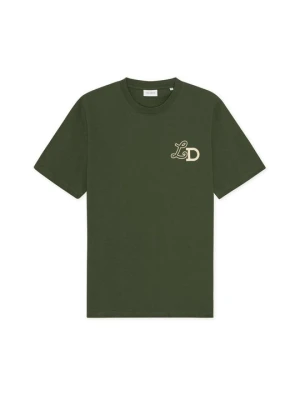 T-shirt basic Les Deux zielony