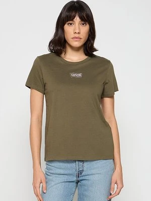 T-shirt basic Levi's zielony