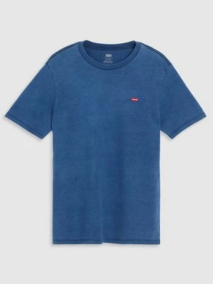 T-shirt basic Levi's granatowy