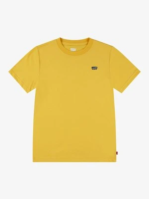T-shirt basic Levi's ciemnożółty