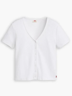T-shirt basic Levi's biały
