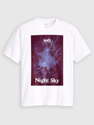 T-shirt basic Levi's biały