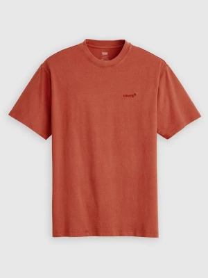 T-shirt z nadrukiem Levi's czerwony