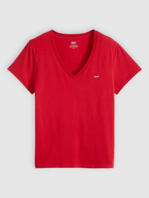 T-shirt basic Levi's czerwony