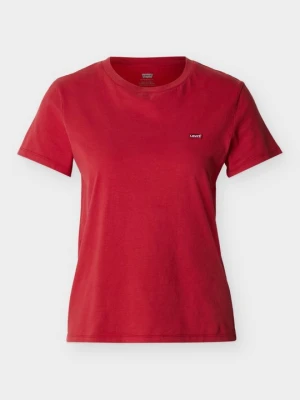 T-shirt basic Levi's czerwony