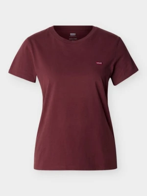 T-shirt basic Levi's czerwony