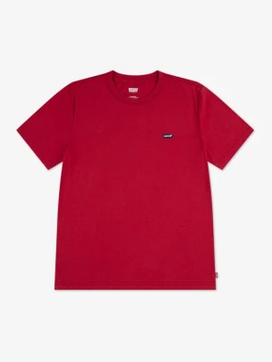 T-shirt basic Levi's czerwony