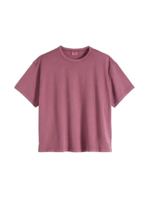 T-shirt basic Levi's czerwony melanż