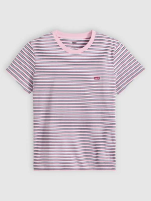 T-shirt basic Levi's jasnoróżowy