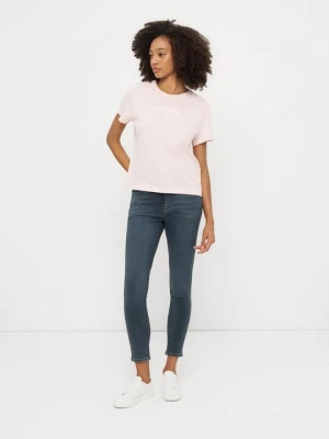 T-shirt basic Levi's jasnoróżowy
