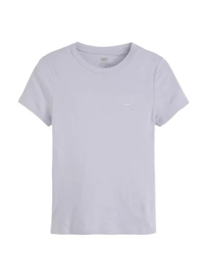 T-shirt basic Levi's liliowy