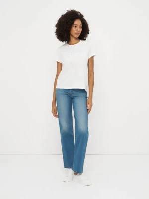 T-shirt basic Levi's mleczny