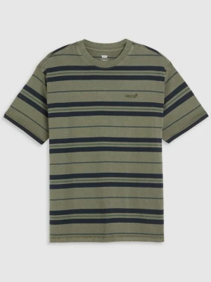 T-shirt z nadrukiem Levi's oliwkowy