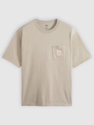 T-shirt basic Levi's piaskowy