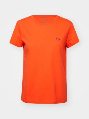 T-shirt basic Levi's pomarańczowy