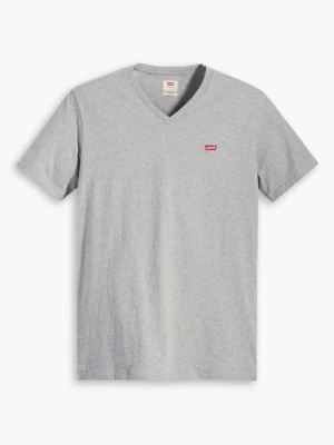 T-shirt basic Levi's szary melanż