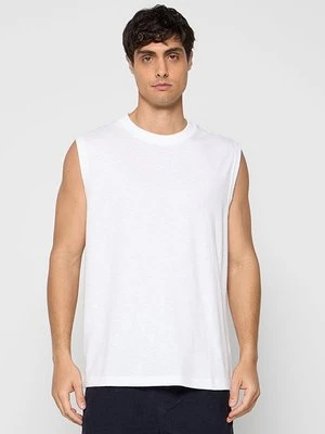 T-shirt basic lindbergh biały