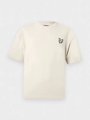 T-shirt basic Lyle & Scott szary