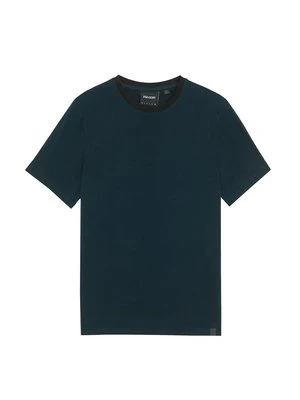 T-shirt basic Lyle & Scott niebieski