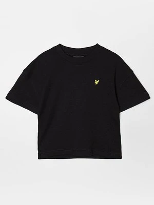 T-shirt basic Lyle & Scott czarny
